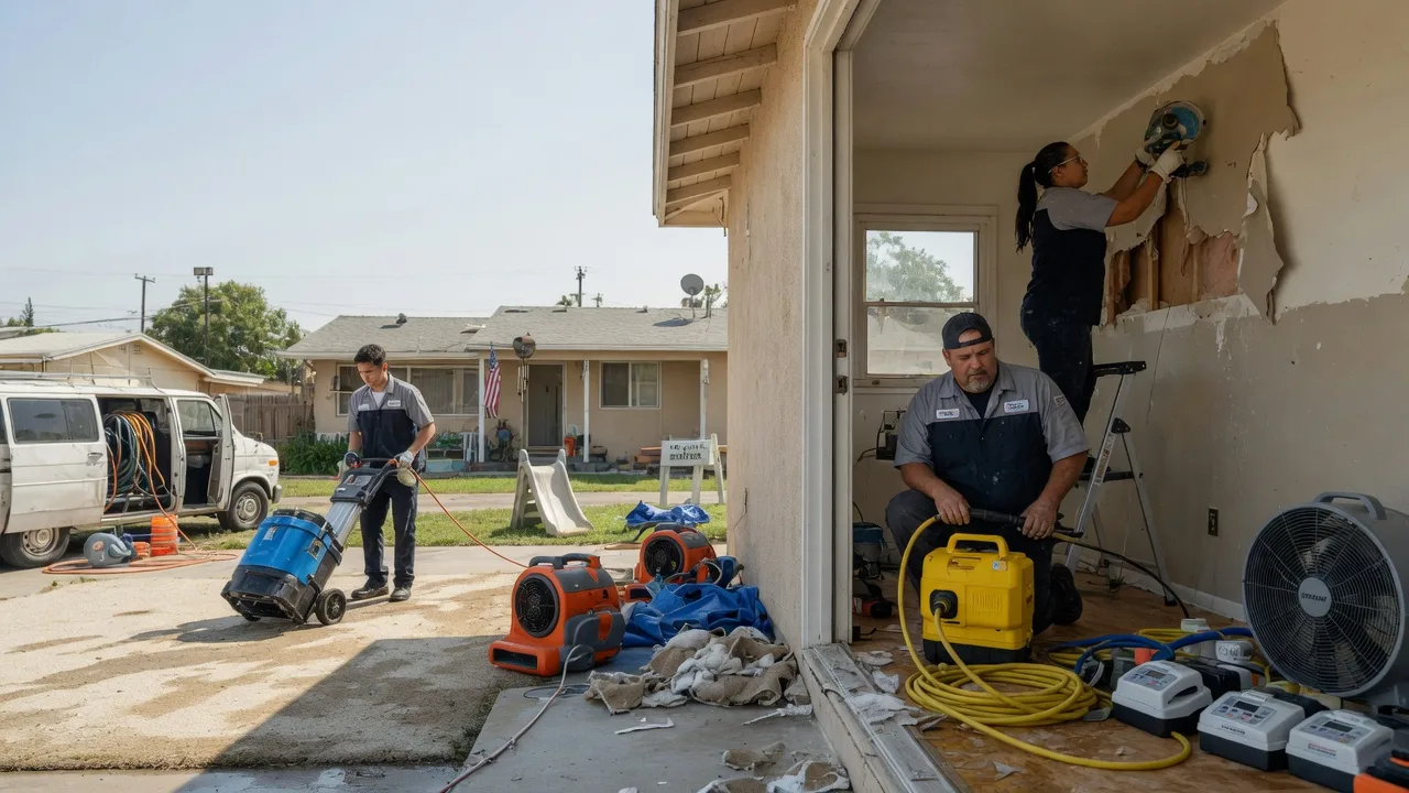 Water Damage Restoration in Exeter, CA near me